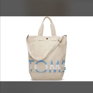 Natural Toms Compass Tote Bag